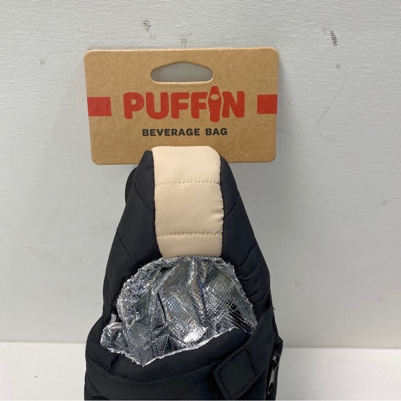Puffin Beverage Sleeping Bag Cooler Insulated Koozie 12oz bottle holder - Picture 2 of 12